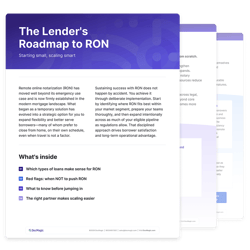 The Lenders Roadmap to RON - Blog insert